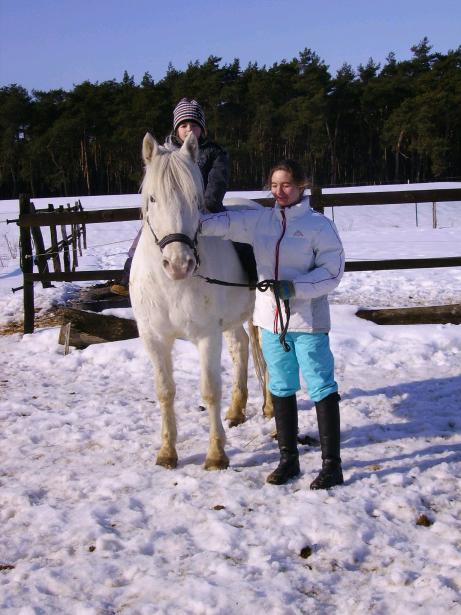 Das Bild zu im Winter reiten